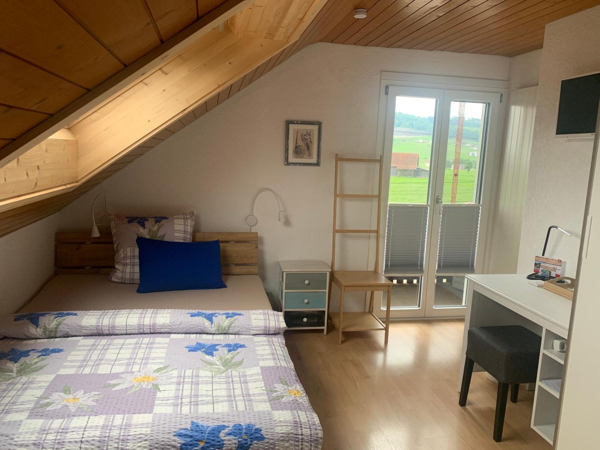 Pension Chalet Charme Siebnen エクステリア 写真